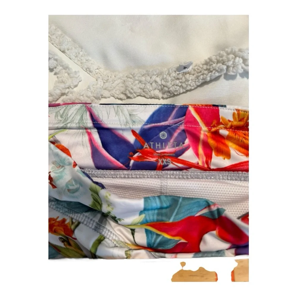 Athleta Girl Tropical Floral High Waisted Skort Size XXS